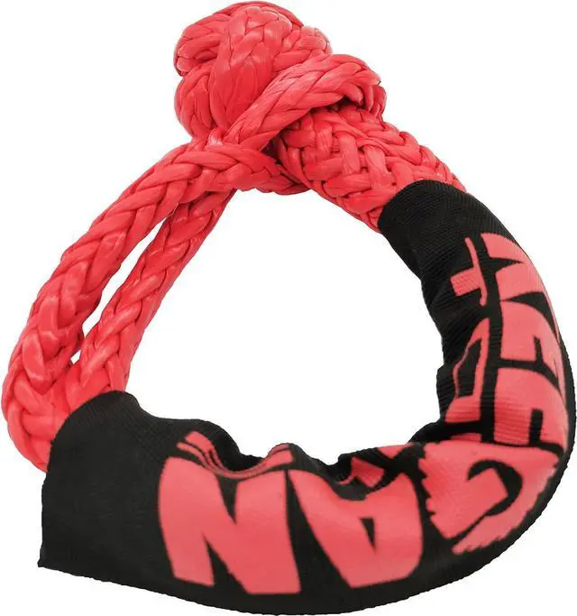 Main image of 1/2" x 24" 65,000LBS Soft Shackle Recovery Rope For SUV Winch Snatch Off Road US