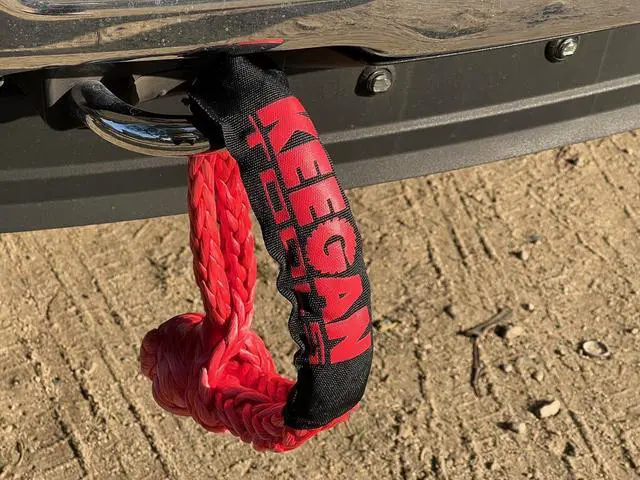 Alt view image 4 of 7 - 1/2" x 24" 65,000LBS Soft Shackle Recovery Rope For SUV Winch Snatch Off Road US