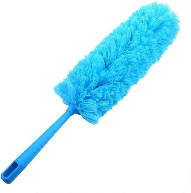 Alt view image 4 of 7 - Microfiber Duster Cleaning Brush Dust Cleaner Bendable Handle Soft Ceiling Fan