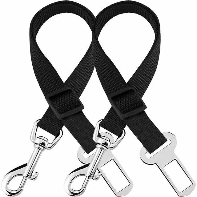 Alt view image 4 of 7 - 2 Pack Cat DOG PET Safety Seatbelt Car Vehicle Seat Belt Adjustable Harness Lead