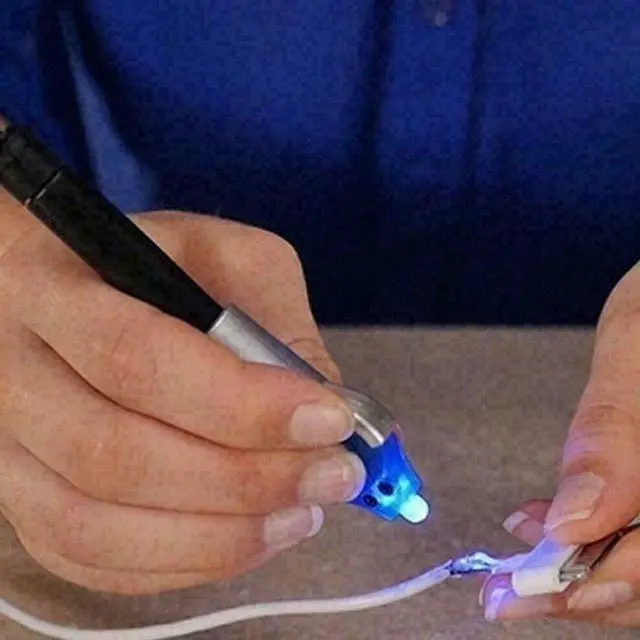 Alt view image 4 of 7 - 5 Second Fix Pen UV Light Repair Glue Refill Liquid Welding Multi-Purpose Kit