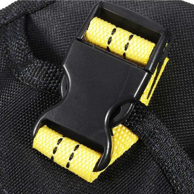 Alt view image 6 of 7 - Heavy Duty Drill Holster Tool Belt Pouch Bit Holder Hanging Waist Bag Drill Tool