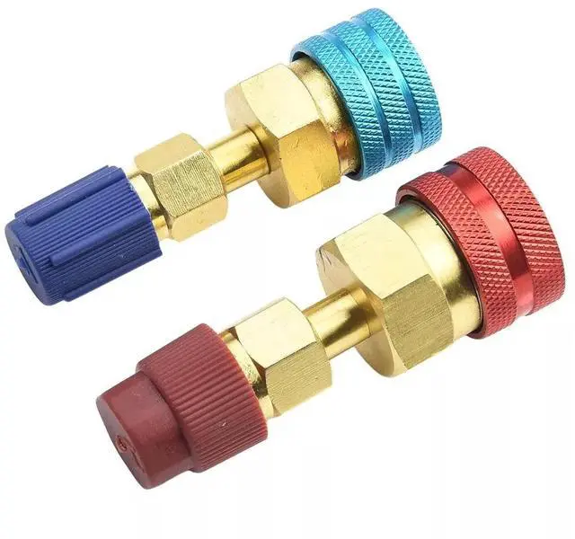 Main image of R1234YF to R134A Quick Coupler Adapter Fits Car A/C High Low Side Conversion Kit