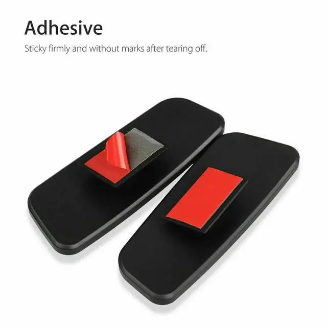 Alt view image 4 of 7 - 2x 360° Stick on Rear View Auxiliary Blind Spot Mirror Wide Angle Car Truck SUV