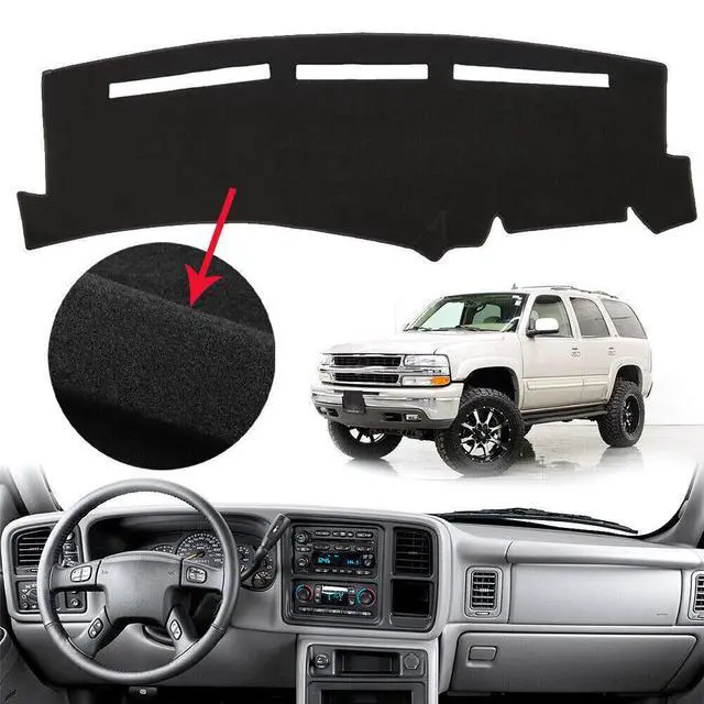 Alt view image 3 of 7 - Car Dash Cover Mat Dashboard Pad for Chevy Silverado 1500 2500 Tahoe 2001-2006