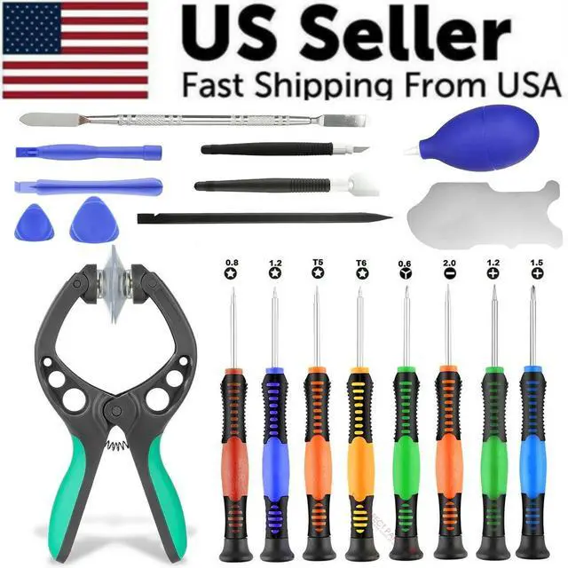Alt view image 2 of 7 - 20 in 1 Mobile Phone Screen Opening Repair Tools Kit Screwdriver Set For iPhone