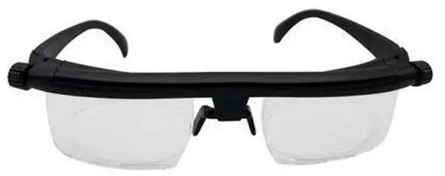 Alt view image 2 of 7 - Dial Adjustable Glasses Variable Focus For Reading Distance Vision Eyeglasses US