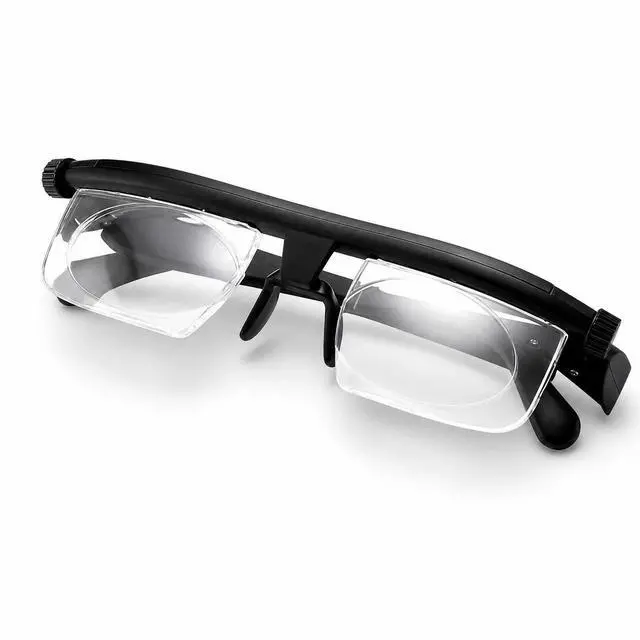 Main image of Dial Adjustable Glasses Variable Focus For Reading Distance Vision Eyeglasses US