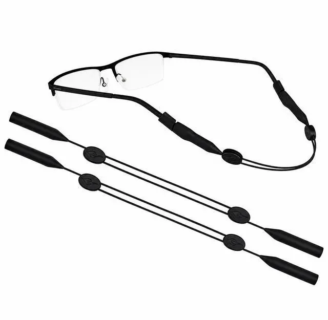Main image of 2x Glasses Strap Neck Cord Sports Eyeglasses Band Sunglasses Rope String Holder