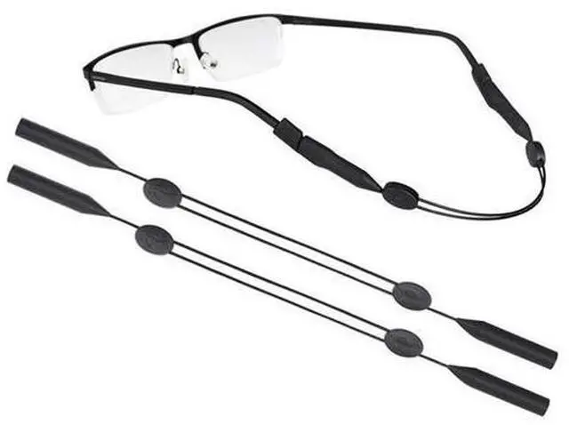 Alt view image 4 of 7 - 2x Glasses Strap Neck Cord Sports Eyeglasses Band Sunglasses Rope String Holder