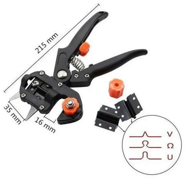 Alt view image 5 of 7 - Garden Tree Grafting Knife Pruning Pruner Shears Snip Scissors Cutting Tool Kit