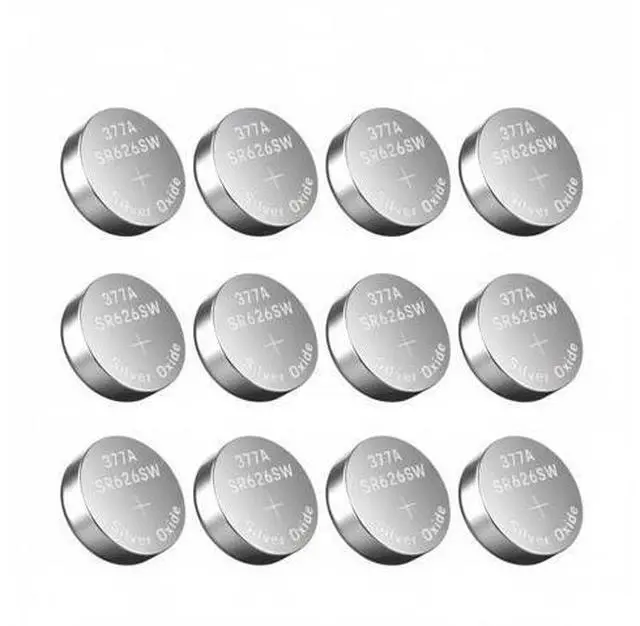 Alt view image 2 of 7 - 10 x OEM SPEC 377 376 364 363 WATCH BATTERY SR626SW SR626W Silver Oxide Battery