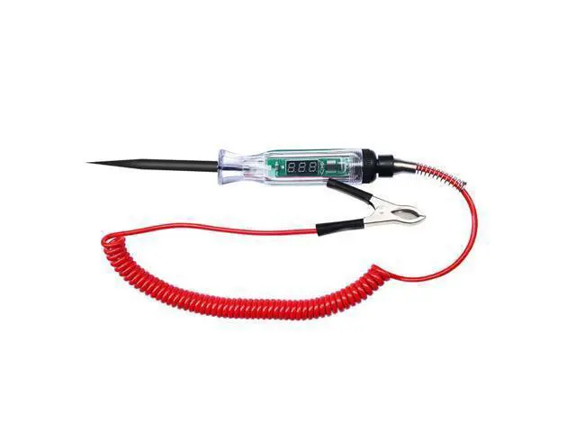 Alt view image 2 of 7 - Digital Electric Voltage Circuit Tester Automotive Test Light Car Truck 6-24V US