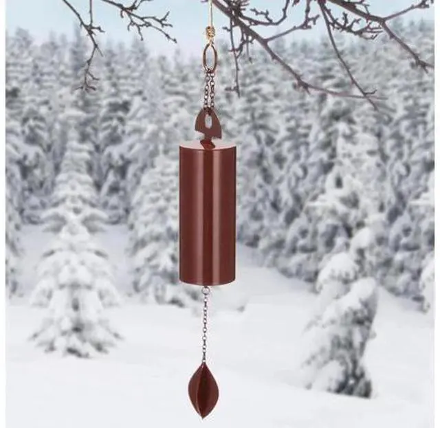 Alt view image 5 of 7 - Large Deep Resonance Serenity Metal Bell Heroic Wind Chimes Outdoor Home Decor