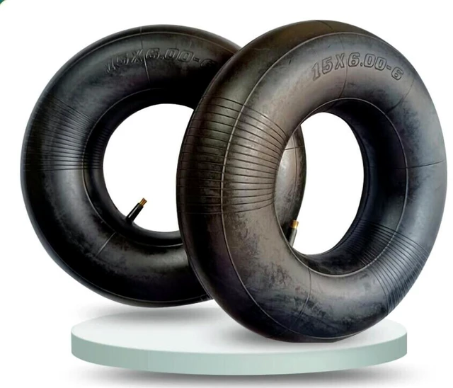 Main image of 2PCS 15x6.00-6 Lawn Mower Tire Inner Tubes 15X6-6, 15X6x6, 15/6x6 TR13 Valve ATV