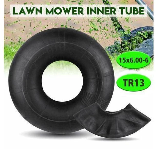 Alt view image 5 of 7 - 2PCS 15x6.00-6 Lawn Mower Tire Inner Tubes 15X6-6, 15X6x6, 15/6x6 TR13 Valve ATV