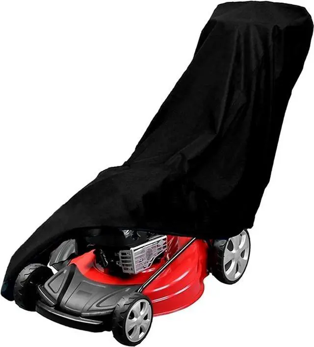 Main image of Waterproof Lawn Mower Cover Heavy Duty UV Protector for Push Mower Universal Fit
