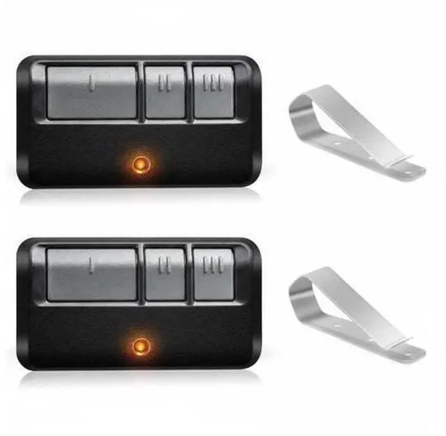 Alt view image 2 of 7 - 2 For Chamberlain LiftMaster Garage Door Opener Remote 893LM 953EV-P2 Learn