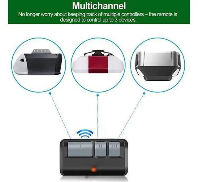 Alt view image 5 of 7 - 2 For Chamberlain LiftMaster Garage Door Opener Remote 893LM 953EV-P2 Learn
