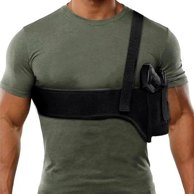 Main image of Tactical Concealed Carry Shoulder Waist Pistol Hand Gun Holder Holster Pouch US