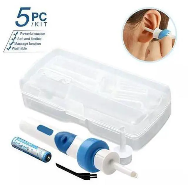 Alt view image 5 of 7 - Electric Cordless Vacuum Ear Cleaner Wax Remover Safety Painless Cleaning Device