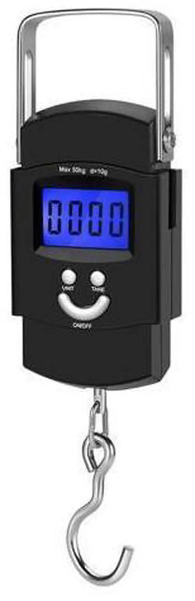 Alt view image 2 of 7 - Portable Fish Scale Travel LCD Digital Hanging Luggage Electronic 110lb / 50kg