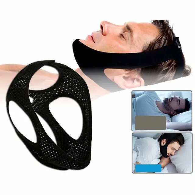 Main image of Anti Snoring Chin Strap Sleep Apnea Snore Stop Belt Snoreless Sleep Jaw Solution