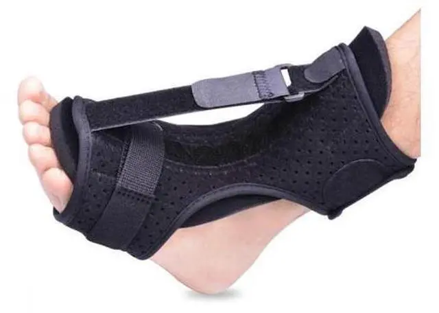 Alt view image 2 of 7 - Plantar Fasciitis Night Splint Adjustable Foot Drop Ankle Brace Support Toe Pain