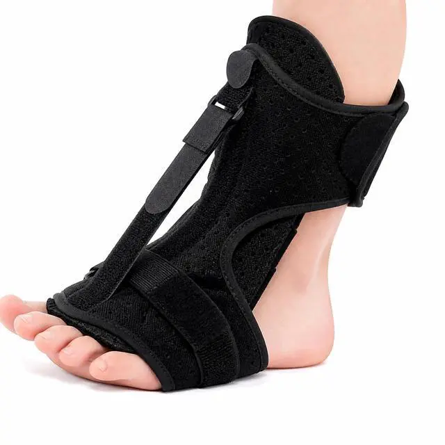 Main image of Plantar Fasciitis Night Splint Adjustable Foot Drop Ankle Brace Support Toe Pain
