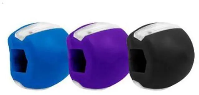 Alt view image 2 of 7 - 3PCS Jawline Exerciser Mouth Exercise Fitness Ball Neck Face Jaw Trainer Toning