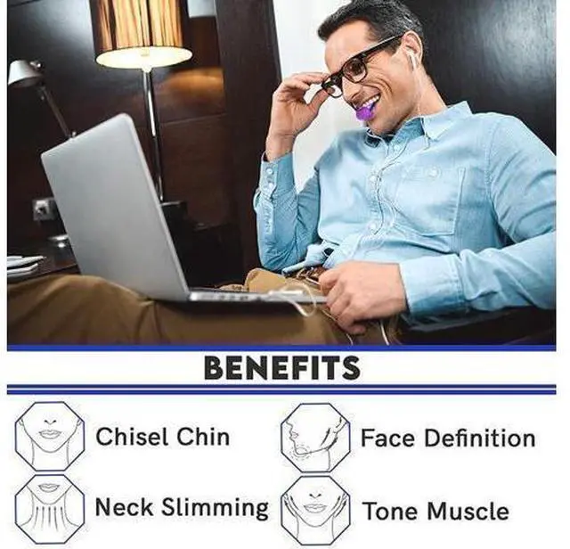 Alt view image 6 of 7 - 3PCS Jawline Exerciser Mouth Exercise Fitness Ball Neck Face Jaw Trainer Toning