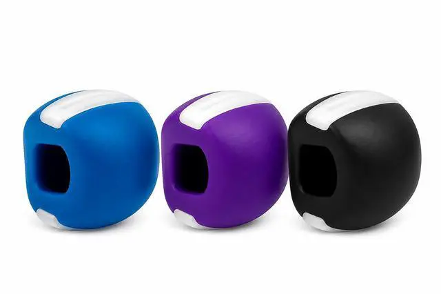 Main image of 3PCS Jawline Exerciser Mouth Exercise Fitness Ball Neck Face Jaw Trainer Toning