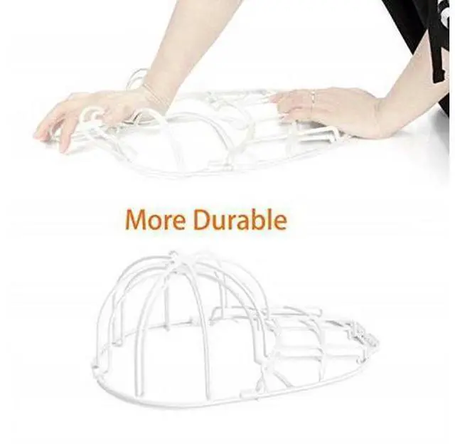 Alt view image 5 of 7 - 3 Pack Hat Washer Baseball Cap Cleaner Machine Washing Cage Holder Frame Net New
