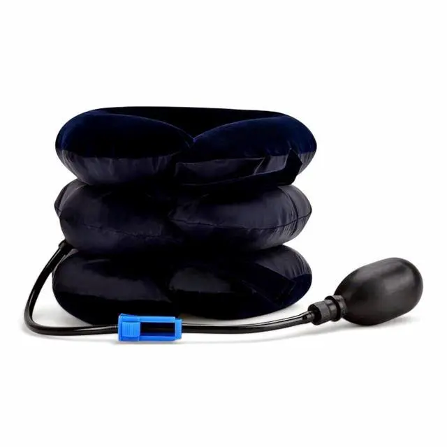 Main image of Cervical Neck Traction Device Collar Brace Support Pain Relief Stretcher Therapy