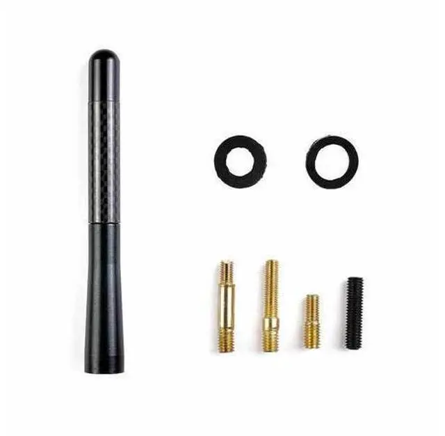 Alt view image 2 of 7 - 4.7" Universal Car Antenna Radio AM/FM Antena Roof Mast Spiral Style For Toyota