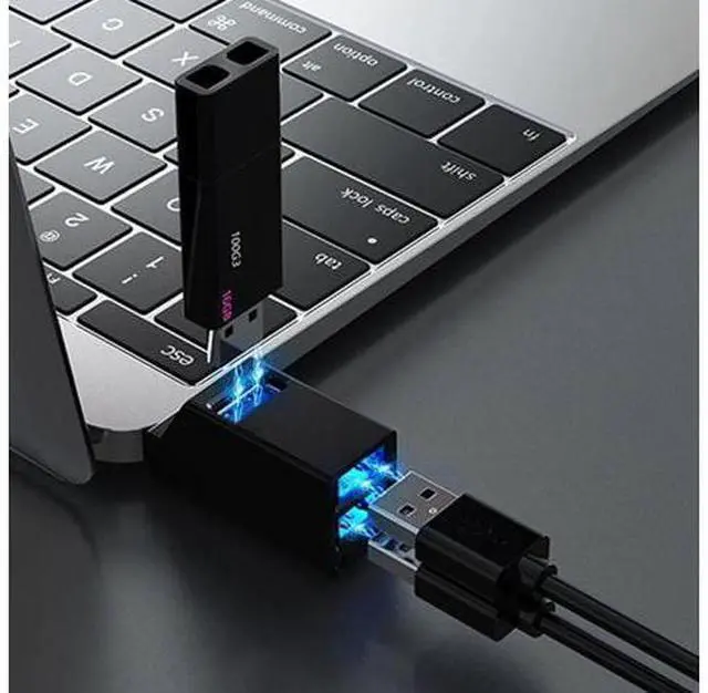 Alt view image 5 of 7 - 2 Pcs 3 Port USB 3.0 Hub Portable High Speed Splitter Box For PC Notebook Laptop