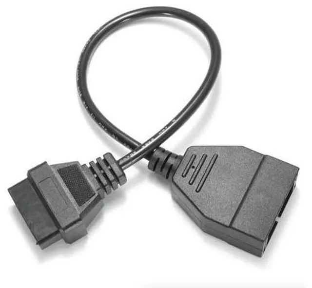 Alt view image 2 of 7 - 12 Pin OBD1 To 16 Pin OBD2 Convertor Adapter Cable For GM Diagnostic Scanner US