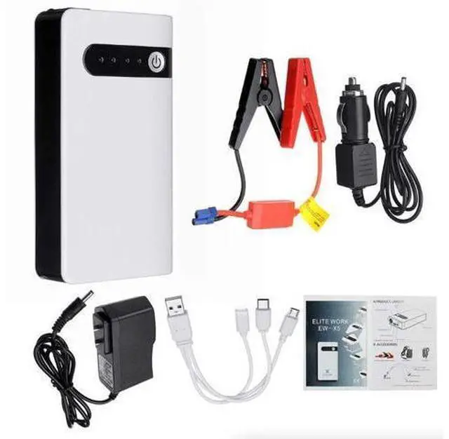 Alt view image 5 of 7 - 20000mAh Car Jump Starter Booster Jumper Box Power Bank Battery Charger Portable