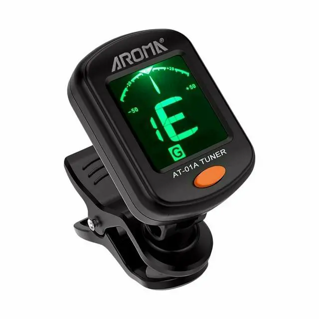 Main image of LCD Clip On Chromatic Acoustic Electric Guitar Bass Ukulele Banjo Violin Tuner