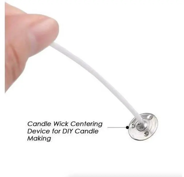 Alt view image 5 of 7 - Candle Wicks 6 Inch Cotton Core Candle Making Supplies Pre Tabbed 100PCS New