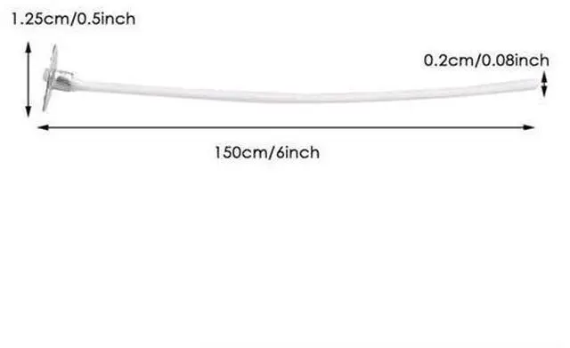 Alt view image 6 of 7 - Candle Wicks 6 Inch Cotton Core Candle Making Supplies Pre Tabbed 100PCS New