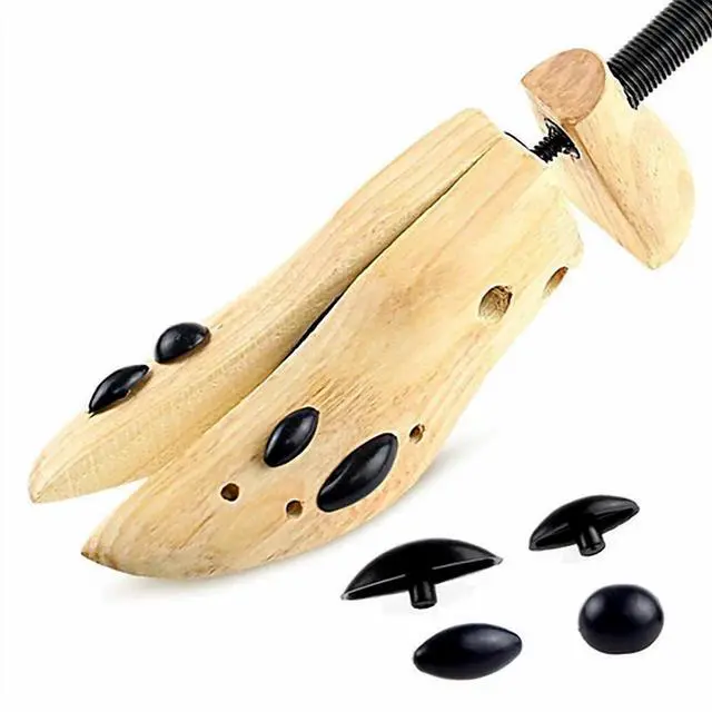 Main image of 2-Way Wooden Adjustable Shoe Stretcher Expander Men Women Boot Size US 5-13