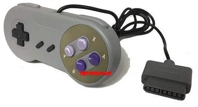 Alt view image 4 of 7 - 2 FOR New Super Nintendo SNES System Console Replacement Controller 6FT SNS-005