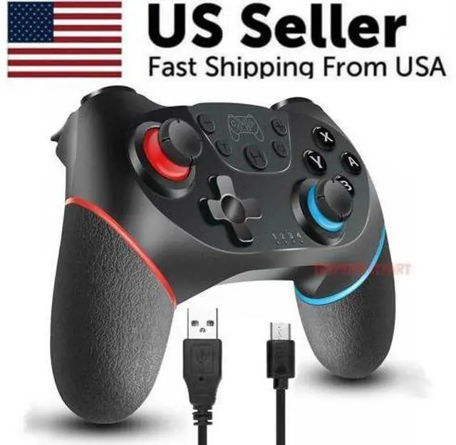 Alt view image 4 of 7 - Wireless Pro Controller Gamepad For Nintendo Switch Joypad Joystick Remote USA