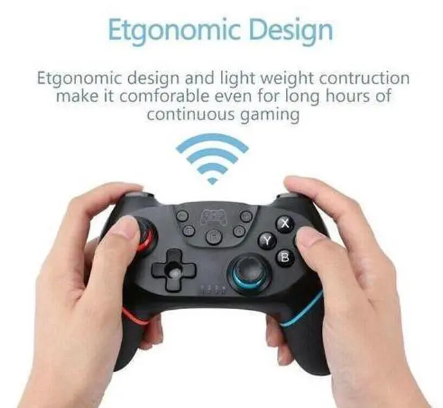 Alt view image 6 of 7 - Wireless Pro Controller Gamepad For Nintendo Switch Joypad Joystick Remote USA