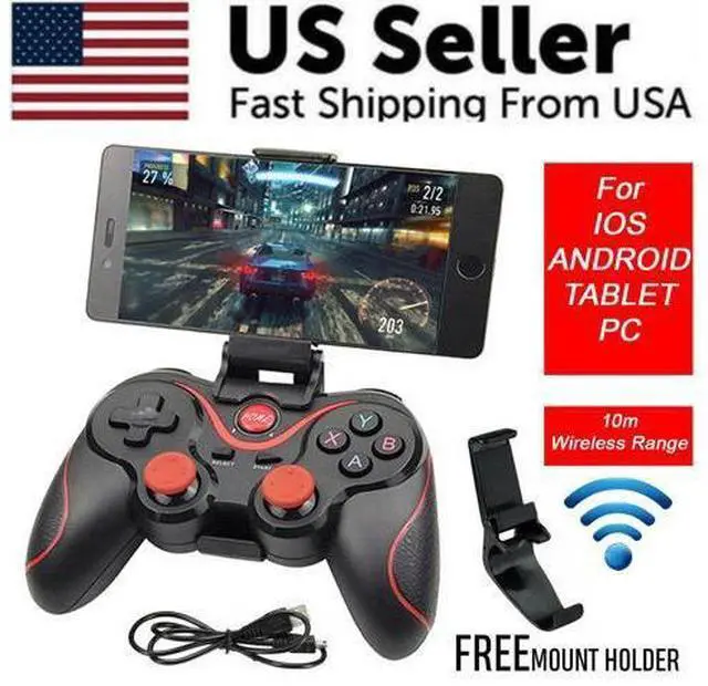 Alt view image 3 of 7 - Wireless Bluetooth Mobile Controller Gamepad For IOS /Android Tablet Smart Phone