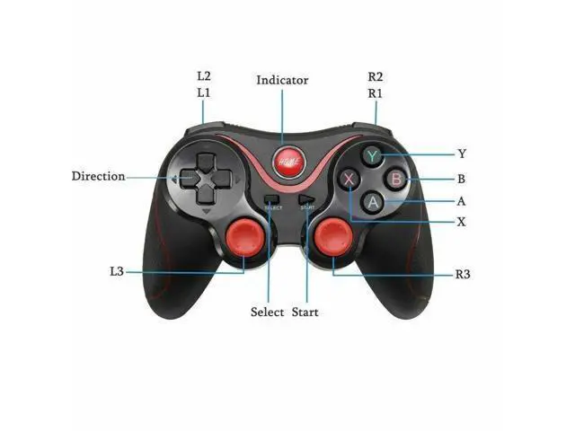 Alt view image 4 of 7 - Wireless Bluetooth Mobile Controller Gamepad For IOS /Android Tablet Smart Phone