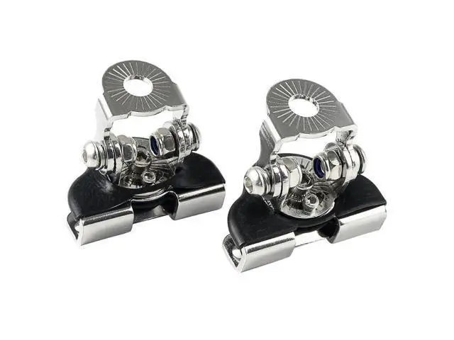 Alt view image 2 of 7 - 2PCS Pillar Hood Led Work Light Bar Mount Bracket Clamp Holder Offroad Universal