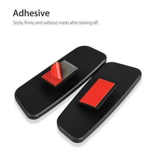Alt view image 5 of 7 - 2x 360° Stick on Rear View Auxiliary Blind Spot Mirror Wide Angle Car Truck SUV