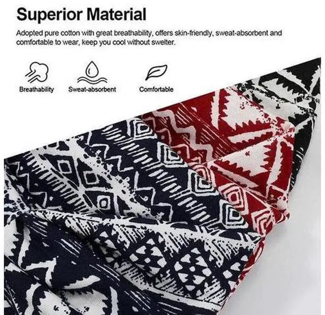 Alt view image 7 of 7 - 3PCS Boho Headbands Leopard Hair Bands Knotted Turban Wraps Stripe Cloth Elegant